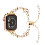 Smart Watch Fruit Metal Pearl Love Necklace Strap